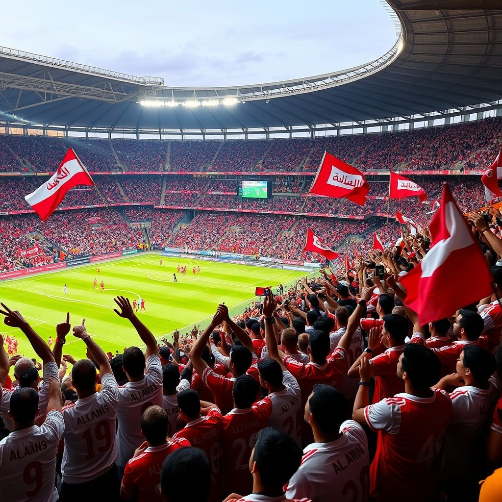 爱游戏登录-阿尔艾因球迷现场助威,激发球队夺冠斗志